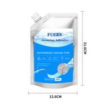 500ml Concrete Crack Filler Kit, Waterproof, Anti-Mold, High Temperature Resistant, Frost Resistant, Corrosion Resistant. Suitable For Roof, Floor, Indoor And Outdoor. Easy Operation, Reliable