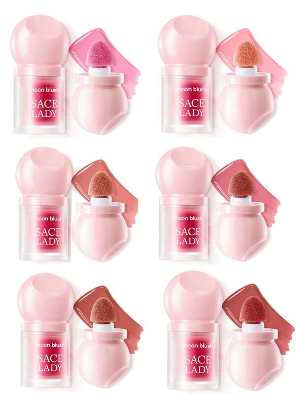 SACE LADY Water-Serum Natural Blush Long Lasting Multi-Use: Blush & Eyeshadow Liquid Blush