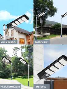 Lámpara Led Solar Luminaria Suburbana Alumbrado Exterior400w