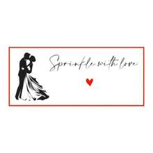 100 Personalized Wedding Bubble Labels, Foil Bubble Labels, Custom Wedding Favors Bubble Tubes Stickers, Labels Only. - Wedding Bubble Stickers - View 54