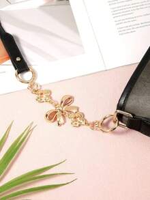 Verlängerungskette für Damentaschen, Schleifenmuster, Tragegriffverlängerung für Handtaschen, Umhängetaschen, dekorative Kette für Damentaschen, Geschenke für Paar, Reiseaccessoires, Outdoor- und Büro-Essentials