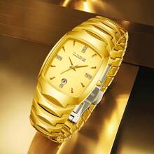 LIGE Montre décontractée de mode pour femme LIGE, étanche, élégante, classique, montre à quartz avec date, carrée, cadeau de festival pour les amis, les petites amies, les mères