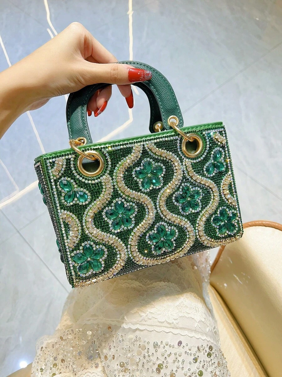Women Shoulder Bags - màu xanh lá - Xem 1