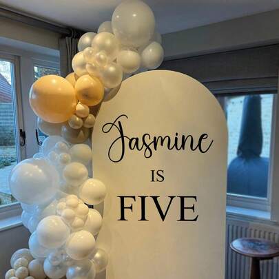 Custom Decal – Personalised Name And Age Vinyl - Decals For Birthdays, Christenings, Weddings, Engagement, Party,Multi-Functional, Ornamental,Reusable,Exquisite,Stylish,High-Quality,Colorful,Modern,Custom,Personalized,Unique,Ideal Gifts For Him,Ideal Gifts For Her,Boyfriend,Dad,Girlfriend,Mom,Family,Friends,Tea Room,Home,Garden,Office,For Anniversaries,For Valentine's Day,For Mother's Day,For Birthdays,For Father's Day,For Graduation,For Weddings,For Housewarming,Customized Wall Stickers,Warm Ambience,Fall Decor