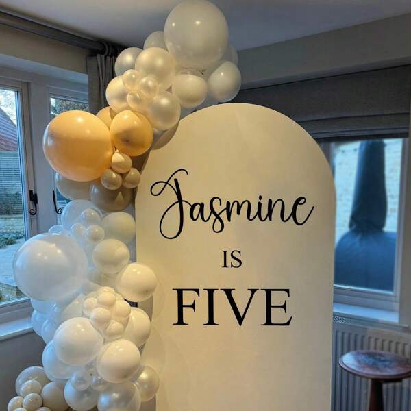 Décalcomanie personnalisée - Nom et âge personnalisés en vinyle - Décalcomanies pour anniversaires, baptêmes, mariages, fiançailles, fêtes, multifonctionnelles, durables, décoratives, réutilisables, raffinées, élégantes, de haute qualité, colorées, modernes, personnalisées, uniques, cadeaux idéaux pour lui, cadeaux idéaux pour elle, petit ami, père, petite amie, mère, famille, amis, salle de thé, maison, jardin, bureau, pour les anniversaires, pour la Saint-Valentin, pour la fête des mères, pour les anniversaires, pour la fête des pères, pour la remise des diplômes, pour les mariages, pour le pendaison de crémaillère