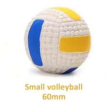 柔软耐用的乳胶材料会发出声音，蓝白纹理表面可在玩耍时促进口气清新和牙齿健康。