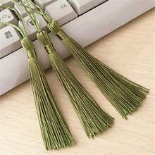 50 pezzi/confezione Nappine con frange da 13 cm Trina con nappe per cucire accessori per tende, decorazione fai-da-te per matrimoni