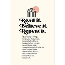 Cuadro con impresión de arte de álbum musical de discos de vinilo de mediados de siglo retro en lienzo para decoración de pared en sala de estar, opcional con marco - Multicolor - Ver 52