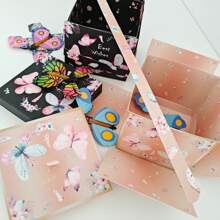Fluttering Butterfly Exploding Gift Box, Surprise Birthday Gift Box With Flying Butterflies, Creative Packaging