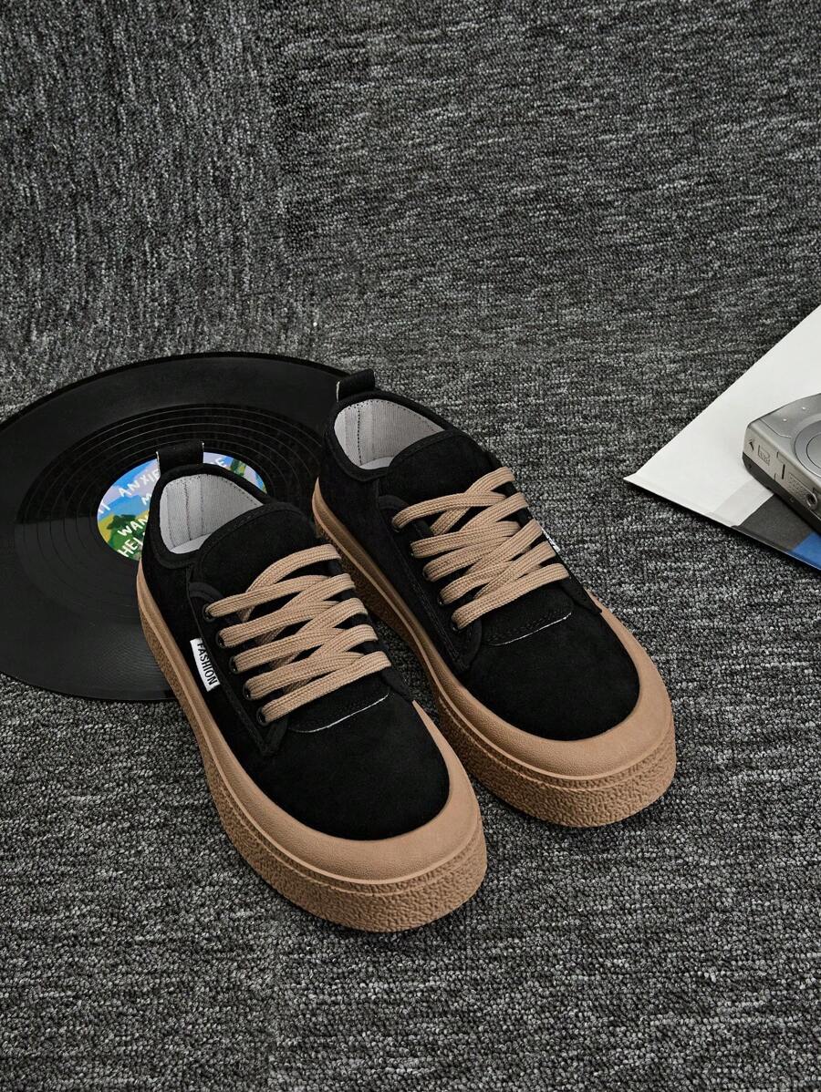 DareSee 2025 Autumn New Canvas Shoes For Women, Platform Thick Sole Lightweight Casual Sneakers, Soft Bottom Sports Shoes Music Fest Y2KFest Back To School Autumn Christmas Christmas Winter Christmas Gifts