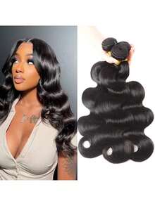 Cabello ondulado 1/3/4 paquetes de cabello virgen de la India, extensiones de cabello humano de onda natural, cabello suave y fiel a la longitud, cabello húmedo y ondulado para mujeres, cabello virgen sin procesar, color natural
