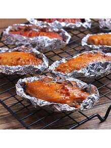 1 Roll Heavy Duty Aluminum Foil, 12-Inch Wide, Premium Wrapping For Christmas And New Year Gifts, 65.66 Sq Ft, No Electricity Needed, Holiday Material