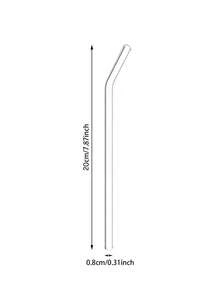 1pc 280ml Cute Strawberry Glass Cup With Reusable Glass Straw, Clear Drinking Glass Tumbler, Summer Fruit Pattern Glassware, Ideal Cup For Coffee, Iced Tea Cup, Juice Cup, Matcha Cup, Milk Glass, Water Bottle Style Glassware For Home & Office, Travel Friendly Design, Party Drinkware, Unique Glass Gifts For Women, Lead-Free High Borosilicate Glass, Summer Fruit Juice Cup, Matcha Cup For Daily Use, Aesthetic Tea Cup - Multicolor - View 12