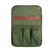 حقيبة تخزين جانبية متعددة الوظائف مع مسند للذراع مع كرسي قابل للطي للتخييم في الهواء الطلق