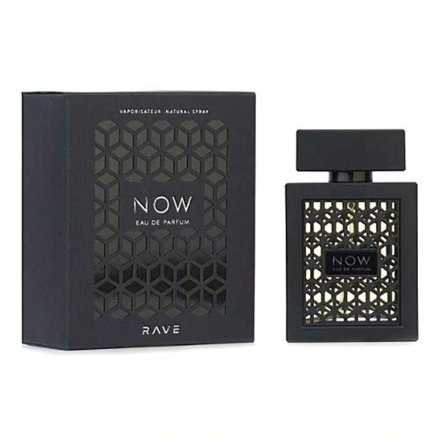 Perfume Para Hombre - Now Rave 100 ml - Negro - Ver 1