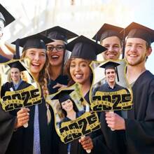 Graduation Season Custom Big Head Cutout On A Stick, Personalized Fat Heads, Face Cardboard Cutouts, Fun Party Decor, Grad Time, Graduation Gig, Birthday, Upload Your Photo