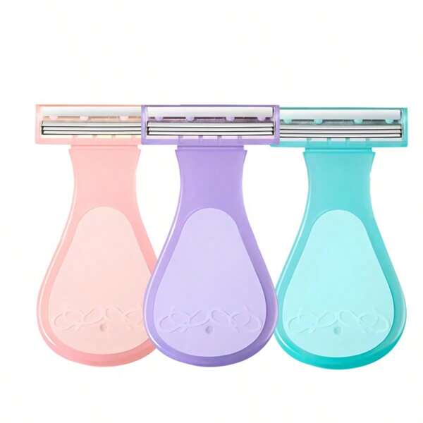 Private Body Manual Shaver Use 3 Layer Skin Care,Men's Hair Remover, Women's Manual Shaver, Hair Remover. Leg, Armpit, Beard Hair Removal, Beauty And Skincare Tools
