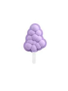 1 Stück Eis-/Eis am Stiel Hersteller Form, Erdbeere, Traube, Raketenmotive Silikonform für Eis, leicht zu entnehmen, DIY Eis-/Eis am Stiel Hersteller Werkzeug für Kinder, Küchenzubehör, Küchenutensilien, Kochzubehör