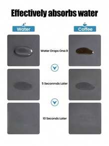 1 Stück saugfähige Abtropfmatte, Kaffeemaschinen Matte, handgefertigte Kaffekanne Abtropfmatte mit Vintage Blumenmuster, Küchenarbeitsplatten Abtropfmatte, Frühstücksmatte, hitzebeständig rutschfeste Rückseite Abtropfmatte, Diatomeenerde Abtropfmatte, die Flecken verbirgt, super saugfähige Küchen Abtropfmatte, einfach zu reinigende Geschirrablage Matte. Geeignet für Küche, Esstisch, Cafés, Bars, Feiertage, Partys, Heimdekoration und Geschenke.