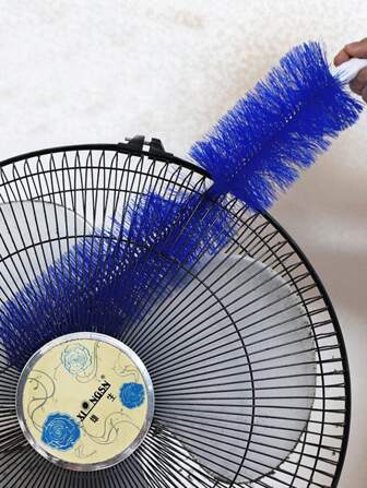 2pcs Random Color Fan Duster Brush, Electric Fan Cleaning Brush, Dust Remover Brush For Cleaning Fan, Anti-Theft Net, Feather Duster Cleaning Tool Brush, Comfortable Grip, Easy To Clean, Adjustable, Compact For Tight Spaces, Soft & Dense Bristles