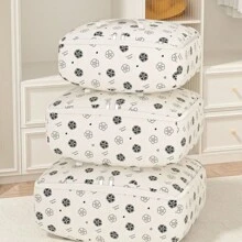 Large-Size Foldable Multifunctional Non-Woven Quilt Storage Bag, Clothing Storage Bag, A Good Choice For Family Storage, Suitable For Storing Quilts, Blankets, Towels, Clothes, Pants And Daily Necessities.