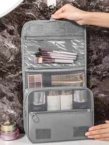 1pc Makeup Bag Set - Toiletry Organizer Bag, Cosmetic Bag, Handbag, Lightweight Travel & Home Use, Travel Essentials, Jewelry Organizer, Lip Gloss Organizer, Nail Polish Organizer, Makeup Organizer - Multicolor - View 14