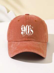 1 buc șapcă de baseball cu imprimeu din anii 90 pentru femei, la modă și personalizată, mărime reglabilă, respirabilă pentru sporturi în aer liber, călătorii, camping, petreceri, cadouri
