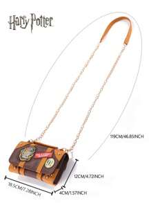 WB 1PC Harry Potter Officially Licensed Wallet Harry Potter Hermione Ron Hogwarts Bookbag Nine And Three Quarters Fashion Personalised Shoulder Bag Retro Crossbody Wallet Harry Potter Hermione Ron Hogwarts Round Bag Nine And Three Quarters Fashion Personalised Shoulder Bag Knitted Embroidered Crossbody Birthday Surprise Halloween Thanksgiving Gift