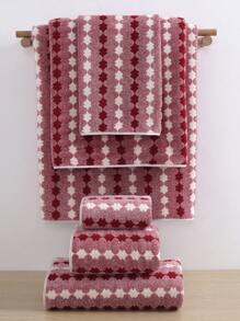 1/2/3 piezas Juego de toallas a rayas de poliéster, toallas de mano/rostro de felpa coral suaves y de secado rápido, toallas de baño súper absorbentes, adecuadas para baño, piscina, gimnasio, decoración de baño, decoración de otoño, vuelta al colegio, para salón de belleza, hogar y baño