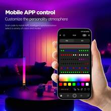 1pc Intelligent Music-Reactive RGB Atmosphere Lighting, Change Colors With Music, Essential For Room Ambience, Suitable For Desktops, Gaming Rooms, Bedrooms - Intelligent Colorful RGB Sound Pickup Atmosphere Light - View 5