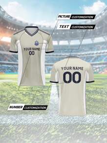 2025 Custom Made Breathable Quick-Dry 210g V-Neck Sports Jersey, Nottingham Forest, Unisex For Sports Team/Club Training, Printed Name/Number/Logo, Daily Casual/Party Wear, Comfortable Fit