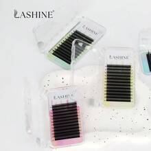 Lashine Lashine 12 Rows 0.07MM L Curl 7-13mm Mix Lashes YY/3DW/4DW/5DW/6DW Shape Lashes Natural Soft Lash Tech Supplies Brazilian Eyelash Premade Volume Fan Lashes Extension