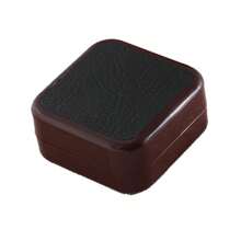 1 pièce Boîte cadeau, boîte à rabat haut de gamme, boîte à boutons de manchette, boîte à bijoux, boîte à pince à cravate, boîte de set cadeau