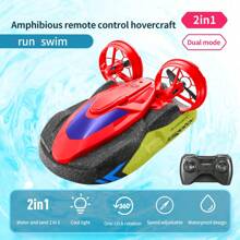 2025 NEW 4DRC Remote Control Boat, Remote Control Car, Children's Water And Land Two-In-One, Small Boy Toy Gift For Primary School Students, Summer Toy, Birthday Gift, Christmas Gift, Festival Gift, New Year Gift, Halloween Gift.