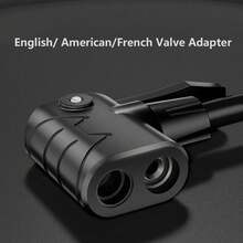 مضخة دراجة جبلية ودراجة طريق إكسنتينج ضغط أقصى 160 رطل/بوصة مربعة محمولة للدراجة الهوائية ، مضخة لنفخ الكرات والأنابيب القابلة للنفخ - متعدد الألوان - مشاهدة 8