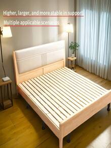 4 Adjustable Bed Frame Support Legs, Heavy-Duty Support Legs For The Bed Frame Center Plate, Additional Durable Plastic Steel Furniture Feet, Suitable For Large Beds, Sofas, And Tables, Adjustable Height (7.09 "-13.39")