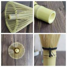 Natural Bamboo Tea Whisk Chasen Preparing Matcha Powder Brush Tool,Matcha Whisk Set,Tea Set,Matcha Whisk,Matcha Bowl Back To School
