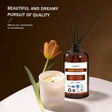 500ml Nachfüllung von Aromatherapie Ätherisches Öl, für Kerzenmachen, Aromatherapie, Aromatherapie Diffuser Luftbefeuchter, Natürlicher Kristall Aroma Diffuser, Diffuser Holz und mehr verwendbar
