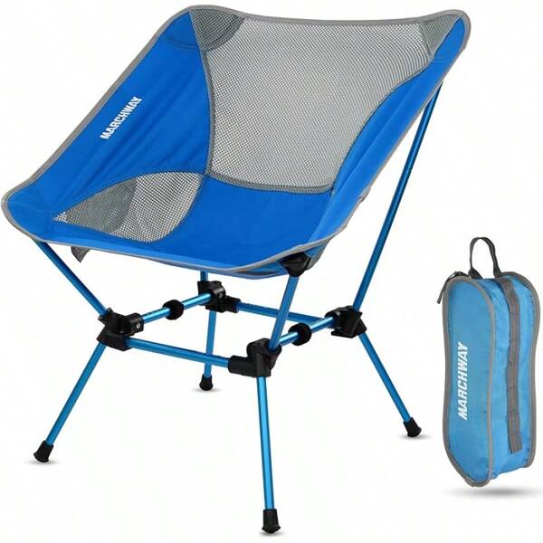 CRUTMARCHWAY Ultralight Folding Camping Chair, Heavy Duty Portable Compact Outdoor Camp, Travel, Beach,, Festival, Hiking, Lightweight Backpacking (Camo)