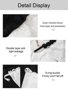 Débardeur pour femmes à bretelles en V antidérapant - Design à boucle détachable, bord en dentelle respirant en tissu doux - Essentiel pour l'intérieur amincissant de l'été - Multicolore - Voir 5