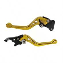 2pcs/Set 6-Speed CNC Modified Handle Multi-Speed Adjustable Horn Brake Clutch Handle Horn Handle, Suitable For Brake/Clutch Modification Accessories For Motorcycles, Electric Vehicles, Off-Road Bicycles, Compatible With Tank 200 EFI Scooters Vitacci TANK 200 | For Nmax