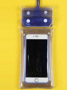 1 Waterproof Mobile Phone Bag, Vertical Touch Screen Swimming, Rafting, Airbag Transparent Plastic Protective Bag, Outdoor Seaside Vacation Dust Cover - Multicolor - View 11