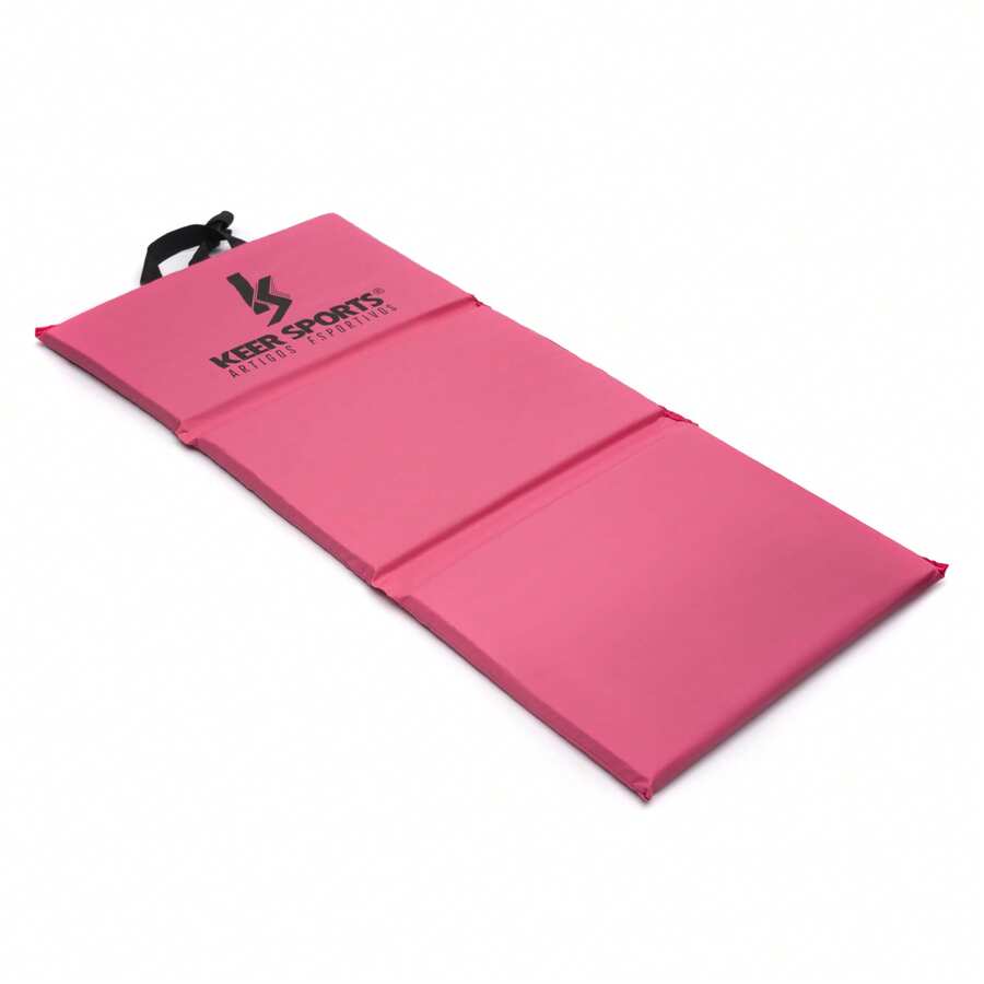 Folding Foam Mat For Physiotherapy, Yoga And Pilates - Baby Pink - View 1