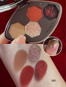 GIRLCULT Thunderstrike Ignition 时尚深色闪光眼影和唇膏 - Thunderstrike Ignition - 查看 4