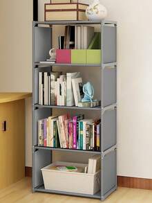 1个节省空间的便携式立方体衣柜收纳架，多功能独立式衣柜，书架，适用于家庭、办公室、宿舍、卧室、客厅，用途广泛，是节日/情人节/儿童礼物的理想之选。 - 彩色 - 查看 4