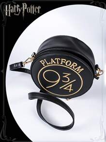 WB 1PC Harry Potter Officially Licensed Wallet Harry Potter Hermione Ron Hogwarts Bookbag Nine And Three Quarters Fashion Personalised Shoulder Bag Retro Crossbody Wallet Harry Potter Hermione Ron Hogwarts Round Bag Nine And Three Quarters Fashion Personalised Shoulder Bag Knitted Embroidered Crossbody Birthday Surprise Halloween Thanksgiving Gift