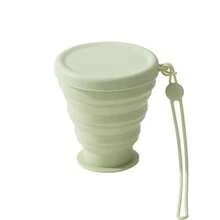 Tasse pliable, mini tasse de voyage pliable portable, tasse de rince-bouche réutilisable pour l'hôtel et les activités extérieures