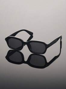 2pcs Plastic Geometric Multicolor Full FrameClassic Never Outdated Men Fashion Glasses For Daily Life Holiday Gift Musical Festival Bachelorette Party Back-To-School Essentials Family Outings Outdoor Casual Activities Fashion Accessories Suitable For All Face Shapes