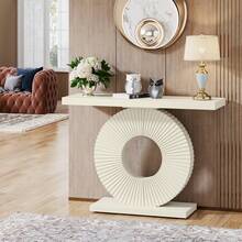 Tribesigns Sofa & Console Tables - trắng - Xem 4