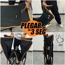 Cama Plegable Ligera de Exterior con Colchón Acolchado, Tapones para los Oídos y Máscara para Dormir Estructura de hierro resistente, elección preferida tanto para actividades al aire libre (camping, viajes) como para uso interno. Soporta hasta 150 kg, el regalo perfecto para vacaciones adecuado para todas las personas. - Negro - Ver 5